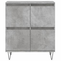 Berkfield Home Sideboard Concrete Grey 60x35x70 cm Engineered Wood - Size: 60 x 35 x 70 cm - thumbnail 5
