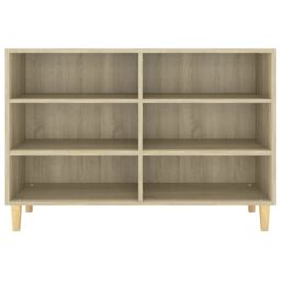 Berkfield Home Sideboard Sonoma Oak 103.5x35x70 cm Engineered Wood in Brown - thumbnail 4