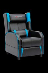 GTForce Ranger X Faux Leather Recliner Armchair Sofa Cinema Gaming Chair in Blue - thumbnail 1