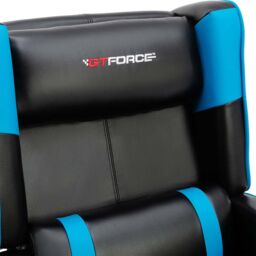 GTForce Ranger X Faux Leather Recliner Armchair Sofa Cinema Gaming Chair in Blue - thumbnail 6