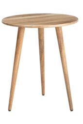 MH London Side Table Coffee & Side Tables Solid Wood Bedside Table for Living Room & Bedroom Judy in Natural - thumbnail 4