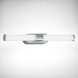 B.K.Licht Matt Chrome 7W LED Bathroom Light in Silver - thumbnail 9