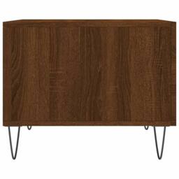 Berkfield Home Decorative Coffee Tables 2 pcs Brown Oak 50x50x40 cm Engineered Wood - Size: 50 x 50 x 40 cm - thumbnail 8
