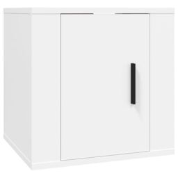 Berkfield Home 6 Piece TV Cabinet Set White Engineered Wood - thumbnail 5