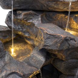 Monstershop Electric Water Feature - Rustic Rapids in Grey - thumbnail 8