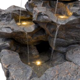 Monstershop Electric Water Feature - Rustic Rapids in Grey - thumbnail 7