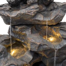 Monstershop Electric Water Feature - Rustic Rapids in Grey - thumbnail 3