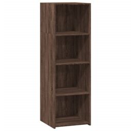 Berkfield Home Highboard Brown Oak 40x41x124 cm Engineered Wood - Size: 40 x 41 x 124 cm - thumbnail 2