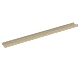 Berkfield Home Wall Shelves 2 pcs Sonoma Oak 100x9x3 cm in Brown - Size: 100 x 9 x 3 cm - thumbnail 4