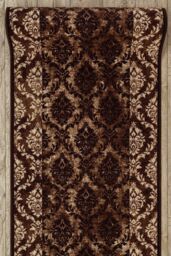 RugsX Anti-Slip Romance Runner in Brown - Size: 100 cm x 230 cm - thumbnail 3