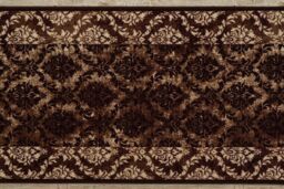 RugsX Anti-Slip Romance Runner in Brown - Size: 100 cm x 230 cm - thumbnail 4