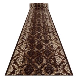 RugsX Anti-Slip Romance Runner in Brown - Size: 100 cm x 230 cm - thumbnail 1