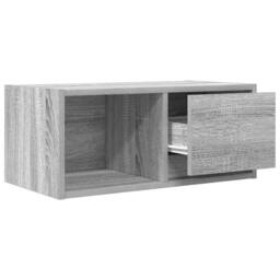 Berkfield Home TV Cabinet Grey Sonoma 60x31x25.5 cm Engineered Wood - thumbnail 5