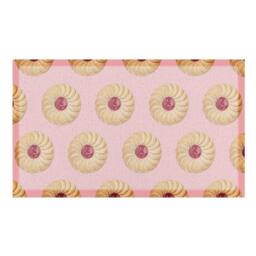 Artsy Mats Jam Biscuit Indoor/Outdoor Doormat (90x60cm) in Pink - Size: 60 x 90 cm - thumbnail 2