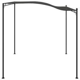 Berkfield Home Sunshade Awning 3x2.4 m Anthracite in Black - thumbnail 6