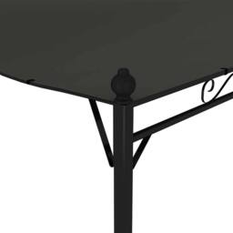 Berkfield Home Sunshade Awning 3x2.4 m Anthracite in Black - thumbnail 8