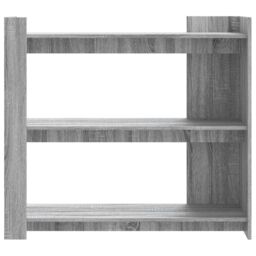 Berkfield Home Console Table Grey Sonoma 100x35x90 cm Engineered Wood - Size: 100 x 35 x 90 cm - thumbnail 4