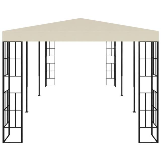 Berkfield Home Gazebo 3x6 m Cream in Beige - image 1