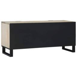 Berkfield Home Bookcase/Room Divider - Artisan Oak - 100x30x72 cm - Made from Wood - Size: 100 x 30 x 72 cm - thumbnail 5