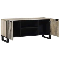 Berkfield Home Bookcase/Room Divider - Artisan Oak - 100x30x72 cm - Made from Wood - Size: 100 x 30 x 72 cm - thumbnail 1