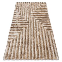 RugsX Flim Rug in Beige - Size: 120 cm x 160 cm - thumbnail 1