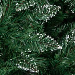 Samuel Alexander 8ft (2.4m) Tall Rocky Mountain Pine Christmas Tree with 1769 Snow Tipped Branches & Pinecones in Green - thumbnail 9