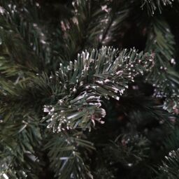 Samuel Alexander 8ft (2.4m) Tall Rocky Mountain Pine Christmas Tree with 1769 Snow Tipped Branches & Pinecones in Green - thumbnail 3