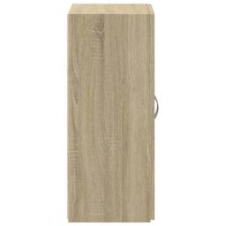 Berkfield Home Durable File Cabinet Sonoma Oak 60x32x77.5 cm Engineered Wood in Natural - thumbnail 5