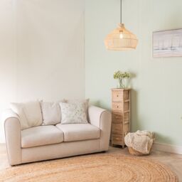 ValueLights Natural Rattan Easy Fit Pendant Light Shade - Size: 18 inches - thumbnail 3