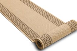 RugsX Sizal Floorlux Runner in Beige - Size: 120 cm x 460 cm - thumbnail 3