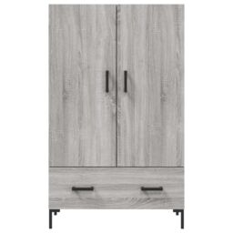 Berkfield Home Highboard Grey Sonoma 69.5x31x115 cm Engineered Wood - thumbnail 6
