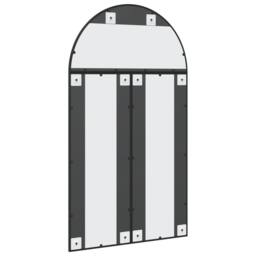 Berkfield Home Wall Mirror Black 80x140 cm Arch Iron - thumbnail 5