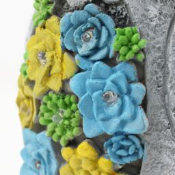 ILFD Group Ltd Solar Owl Garden Ornament in Grey - Size: 6 Pack - thumbnail 6