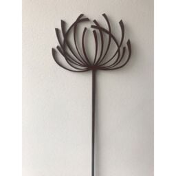 Poppyforge Clematis 5Ft (Pack of 3) - Steel - W15.2 x H151.1 cm - BM/RtR in Brown - thumbnail 1