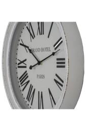 KDMD Hotel Paris White Glass Front Quartz Wall Clock - thumbnail 2