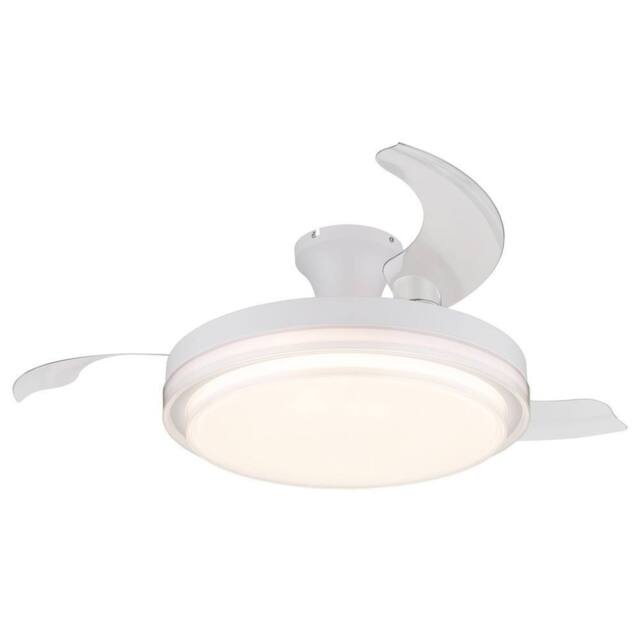 Netlighting Beliz Ceiling Fan White 3 Blade LED Dimmable 2700-6500K Remote - image 1