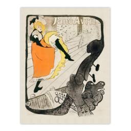 Artery8 Toulouse Lautrec Framed Wall Art Print Jane Avril Can Can Dancer - Size: A4 - thumbnail 3