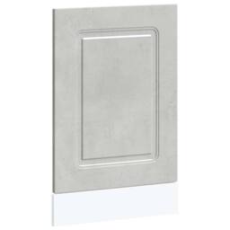 Berkfield Home Dishwasher Panel¬†Kalmar¬†Concrete Grey¬†45x1.5x67 cm Engineered Wood in Grey - Size: 45x1.5x67 cm - thumbnail 2