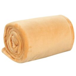 Berkfield Home Blanket Desert Mist 150x200 cm Polyester in Brown - thumbnail 2