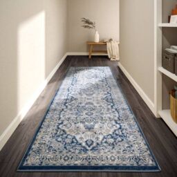 THE RUGS Villeroy & Boch 1869 Rug Gabrielle - Classic Blue Medallion Design - Size: 160 cm x 235 cm - thumbnail 9