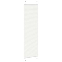 Berkfield Home Pleated Blind White 60x200 cm Fabric Width 59.4 cm Polyester - thumbnail 4