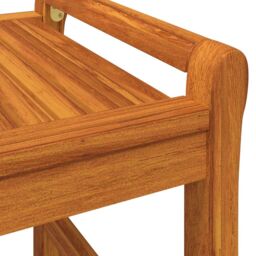 Berkfield Home Coffee Table 100x50x50 cm Solid Wood Acacia in Brown - Size: 100 x 50 x 50 cm - thumbnail 6