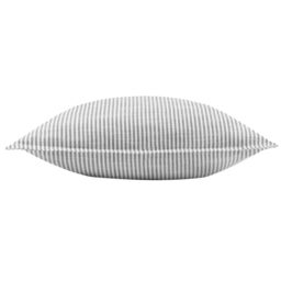 Yard Truro Stripe Reversible 100% Cotton Cushion in Grey - Size: 45 cm x 45 cm - thumbnail 4