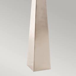 Netlighting Ascent Floor Lamp with Tapered Shade Polished Nickel in Grey - thumbnail 3