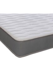 eXtreme Comfort Ltd Cooltouch Essentials Wave Grey Border Quilted Hybrid Spring Mattress - Size: Small Single - thumbnail 5
