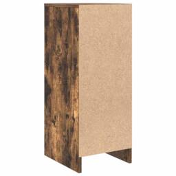 Berkfield Home Sideboard Smoked Oak 29.5x34x76 cm Engineered Wood in Brown - thumbnail 8