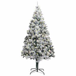 Berkfield Home Artificial Pre-lit Christmas Tree with Ball Set Green 400 cm - thumbnail 3