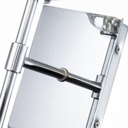 Netlighting Quoizel Regalia Wall Lamp Polished Chrome 3000K IP44 in Grey - thumbnail 3