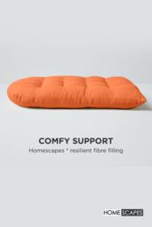 Homescapes Luxury Egg Chair Cushion, Hanging Basket Swing Chair Cushion in Burnt Orange - thumbnail 5