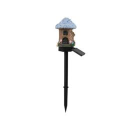 Obasyhig Style 5 Solar-Powered Resin Cartoon House Ground Lights - thumbnail 5